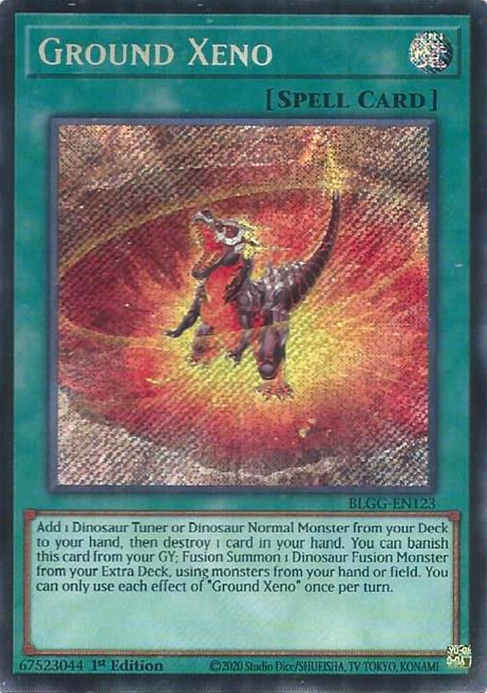 Image for Ground Xeno (BLGG-EN123) [Battles of Legend: Glorious Gallery] - YuGiOh