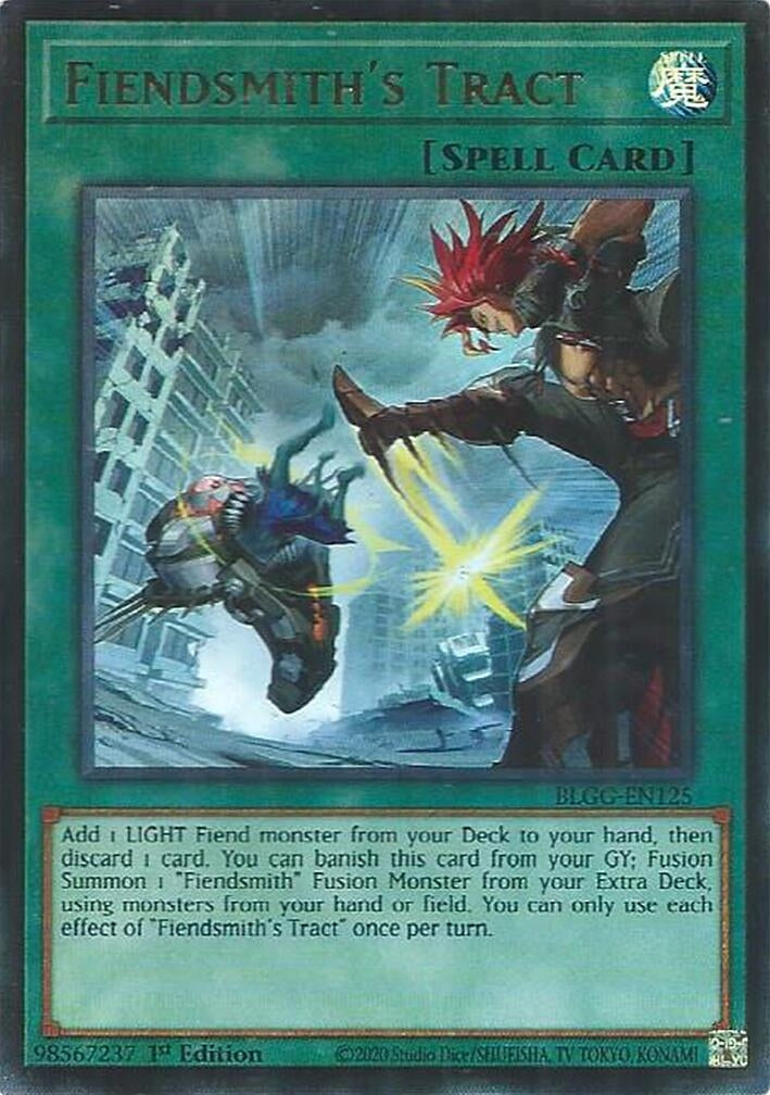 Image for Fiendsmith's Tract (BLGG-EN125) [Battles of Legend: Glorious Gallery] - YuGiOh