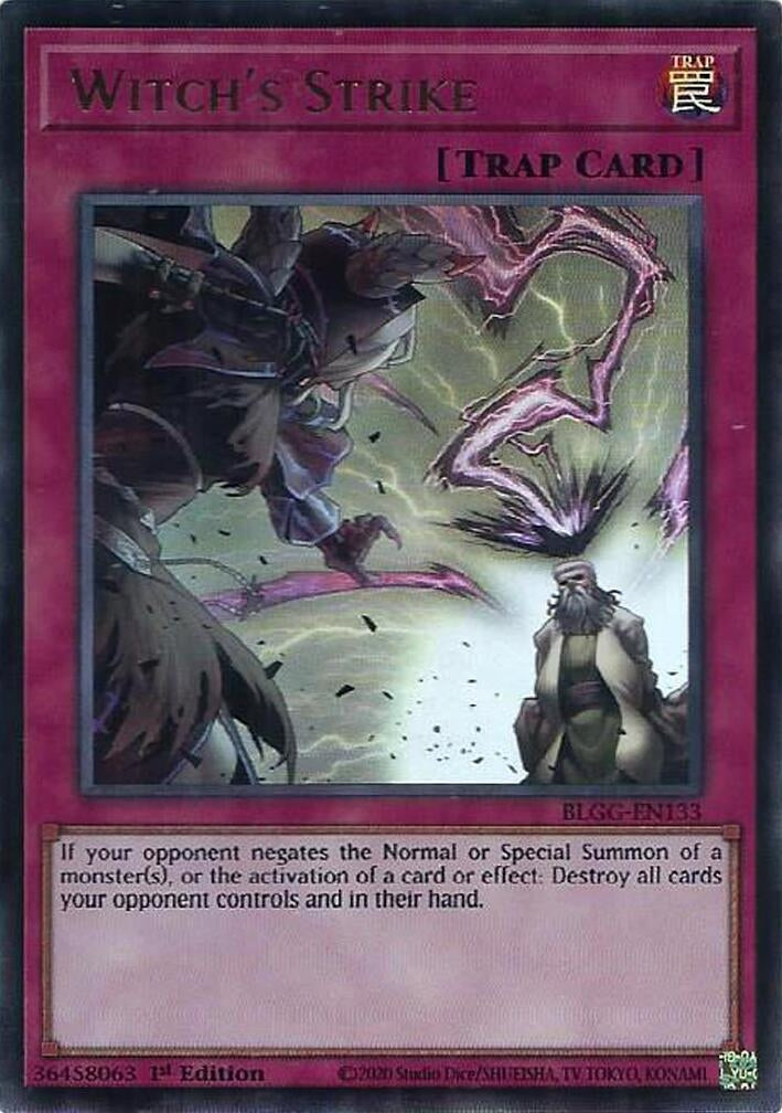 Image for Witch's Strike (BLGG-EN133) [Battles of Legend: Glorious Gallery] - YuGiOh