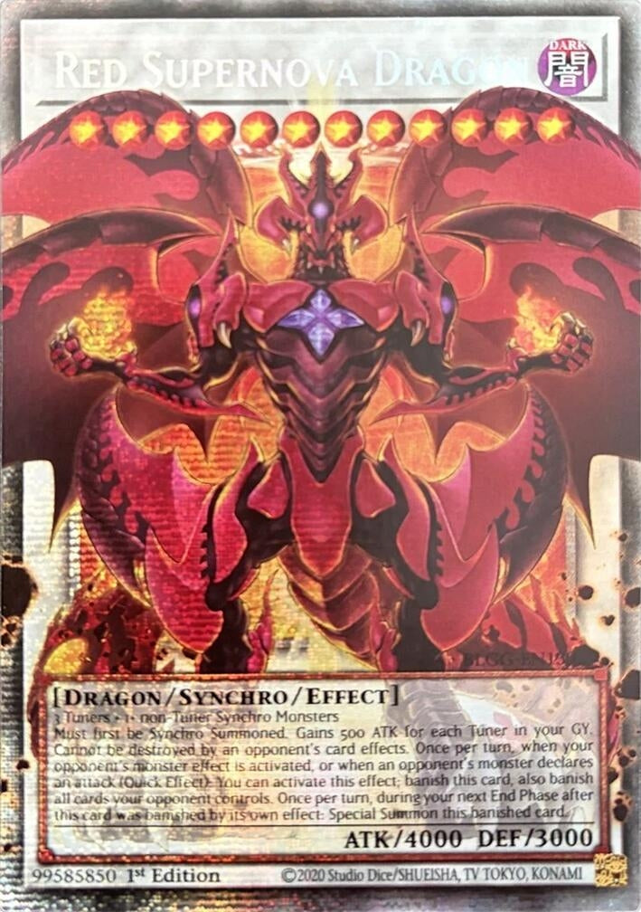 Image for Red Supernova Dragon (Starlight Rare) (BLGG-EN139) [Battles of Legend: Glorious Gallery] - YuGiOh