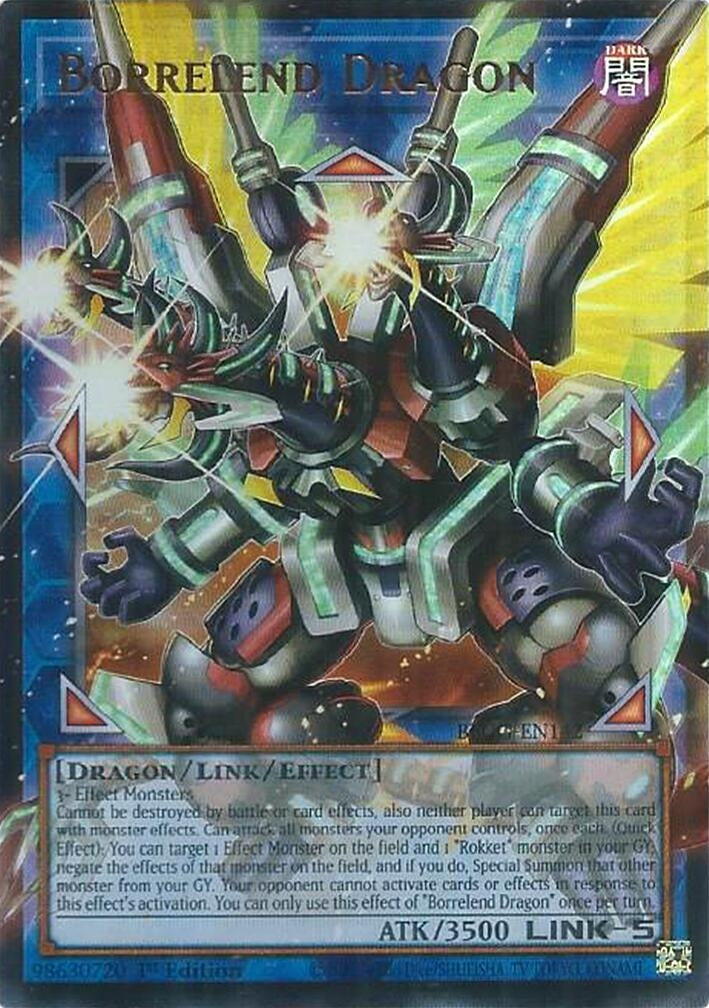 Image for Borrelend Dragon (BLGG-EN142) [Battles of Legend: Glorious Gallery] - YuGiOh