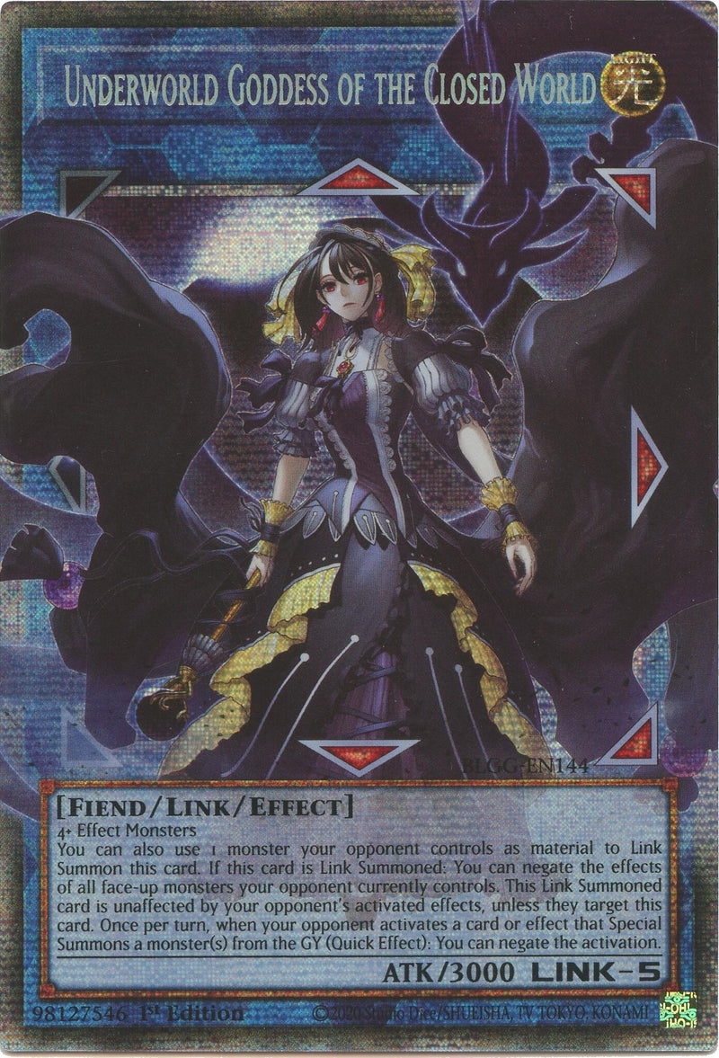 Image for Underworld Goddess of the Closed World (Starlight Rare) (BLGG-EN144) [Battles of Legend: Glorious Gallery] - YuGiOh