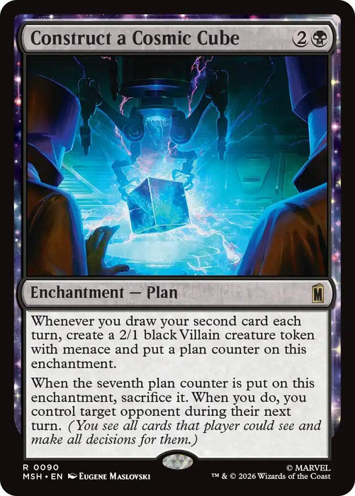 Image for Construct a Cosmic Cube (90) [Marvel Super Heroes] - Magic: The Gathering
