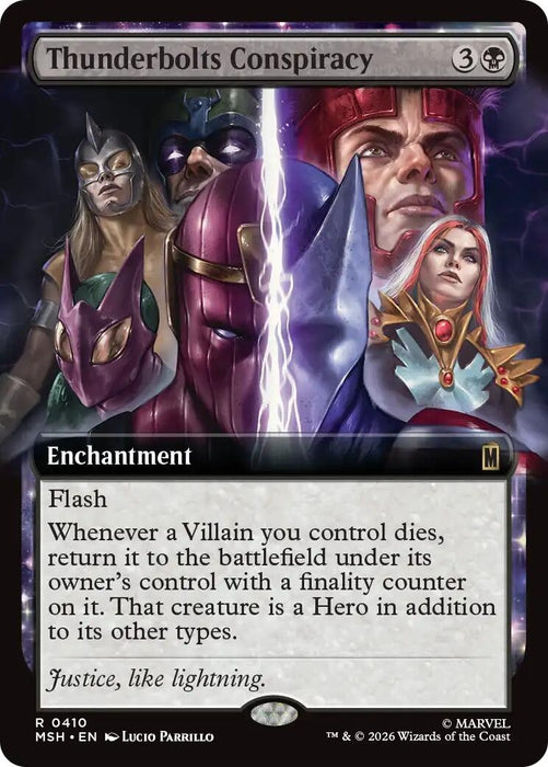 Image for Thunderbolts Conspiracy (Extended Art) (410) [Marvel Super Heroes] - Magic: The Gathering