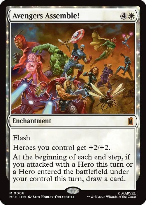 Image for Avengers Assemble! (6) [Marvel Super Heroes] - Magic: The Gathering