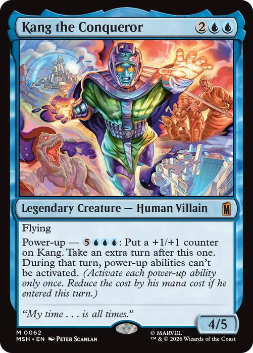 Image for Kang the Conqueror (62) [Marvel Super Heroes] - Magic: The Gathering