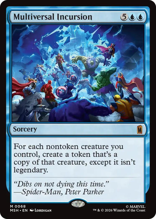 Image for Multiversal Incursion (68) [Marvel Super Heroes] - Magic: The Gathering