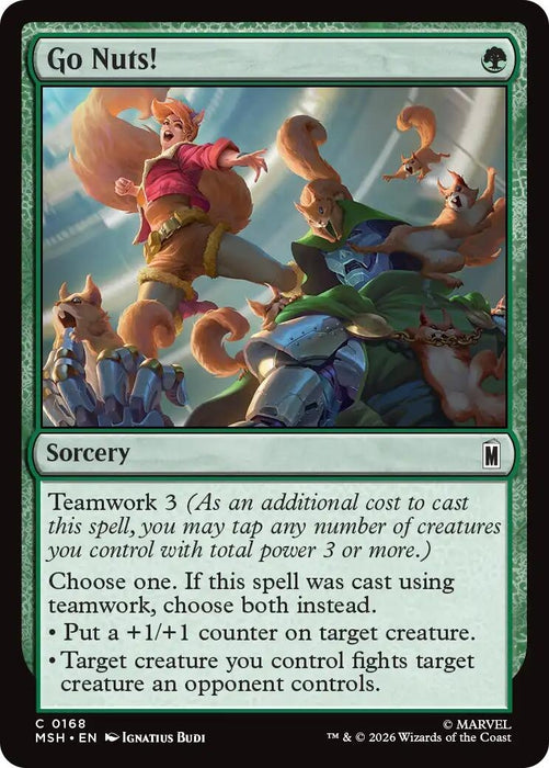 Image for Go Nuts! (168) [Marvel Super Heroes] - Magic: The Gathering