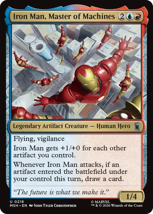 Image for Iron Man, Master of Machines (216) [Marvel Super Heroes] - Magic: The Gathering