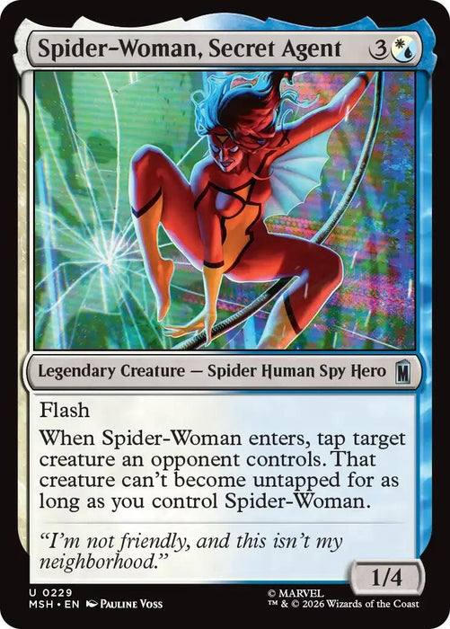 Image for Spider-Woman, Secret Agent (229) [Marvel Super Heroes] - Magic: The Gathering