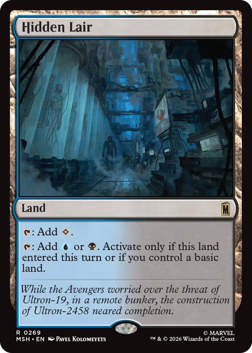 Image for Hidden Lair (269) [Marvel Super Heroes] - Magic: The Gathering