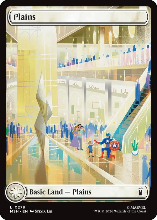 Image for Plains (0278) (278) [Marvel Super Heroes] - Magic: The Gathering