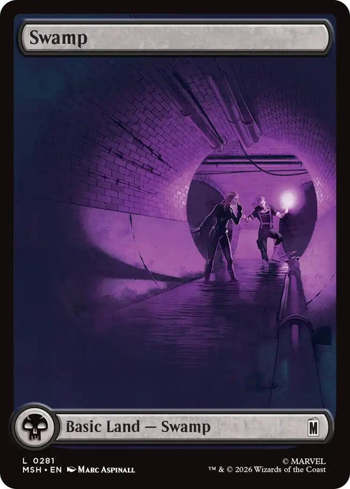 Image for Swamp (0281) (281) [Marvel Super Heroes] - Magic: The Gathering