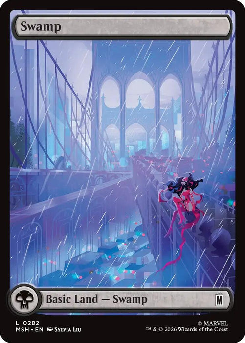 Image for Swamp (0282) (282) [Marvel Super Heroes] - Magic: The Gathering