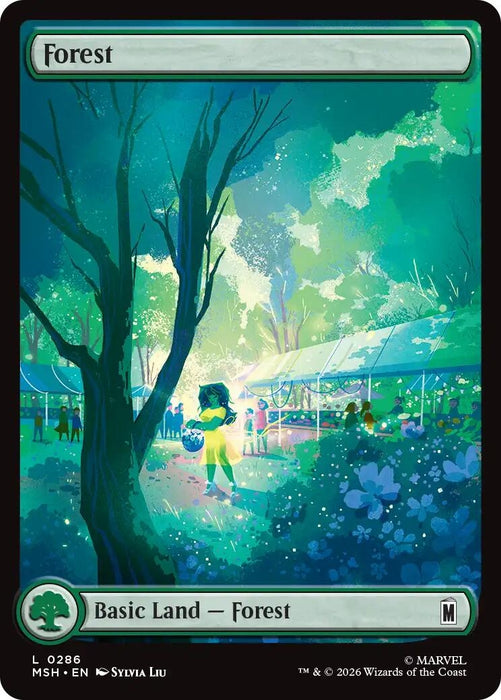 Image for Forest (0286) (286) [Marvel Super Heroes] - Magic: The Gathering