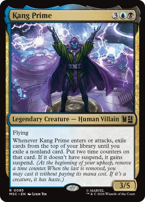 Image for Kang Prime (85) [Commander: Marvel Super Heroes] - Magic: The Gathering