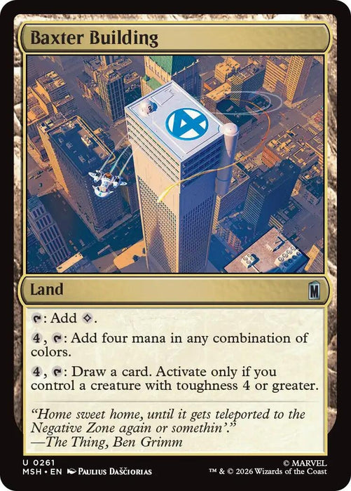 Image for Baxter Building (261) [Marvel Super Heroes] - Magic: The Gathering