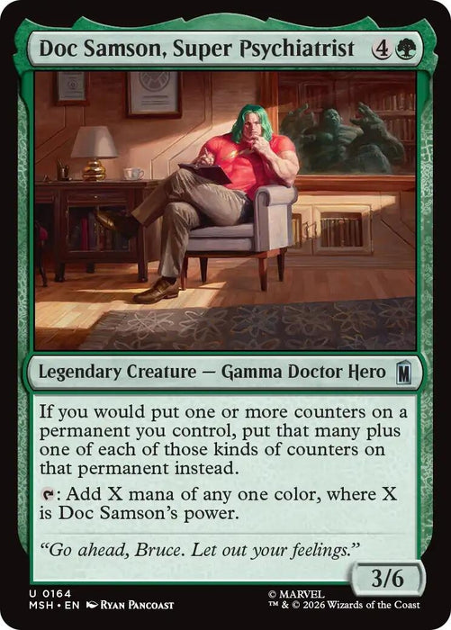 Image for Doc Samson, Super Psychiatrist (164) [Marvel Super Heroes] - Magic: The Gathering