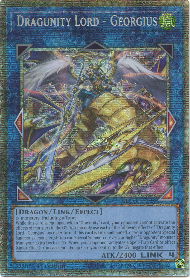 Image for Dragunity Lord - Georgius (Starlight Rare) (BLGG-EN014) [Battles of Legend: Glorious Gallery] - YuGiOh