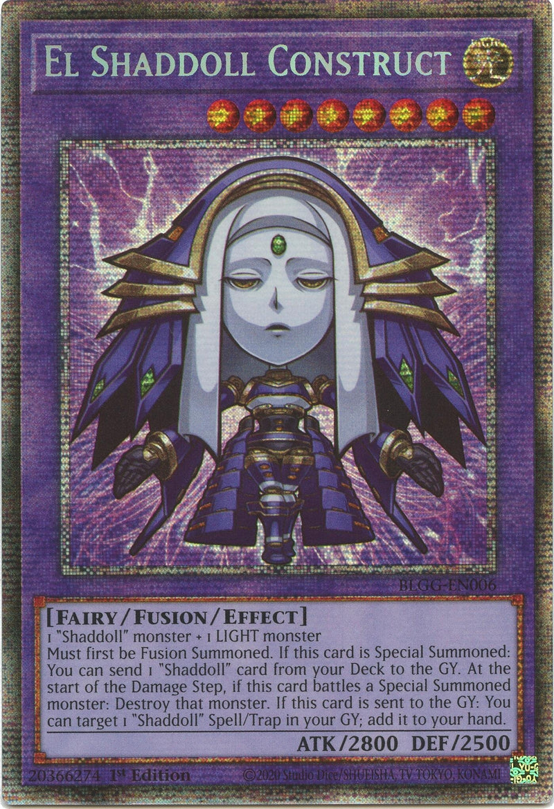 Image for El Shaddoll Construct (Starlight Rare) (BLGG-EN006) [Battles of Legend: Glorious Gallery] - YuGiOh
