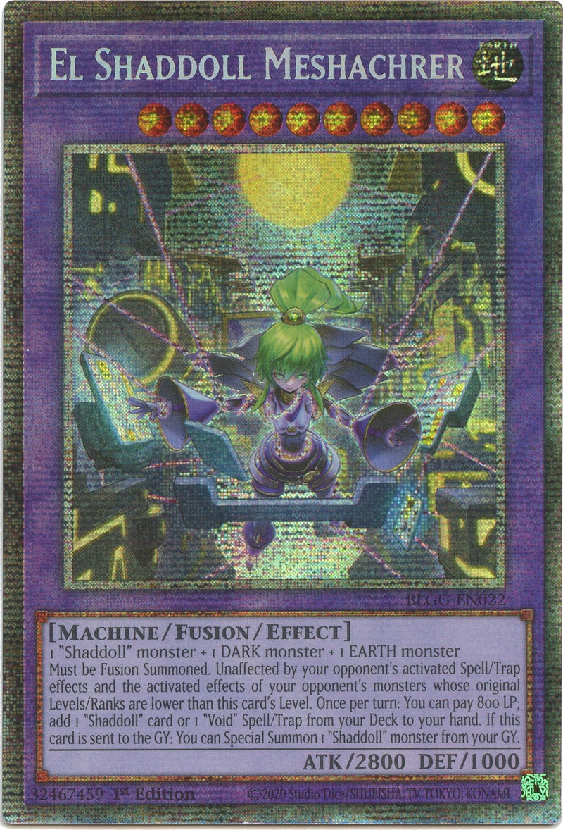 Image for El Shaddoll Meshachrer (Starlight Rare) (BLGG-EN022) [Battles of Legend: Glorious Gallery] - YuGiOh