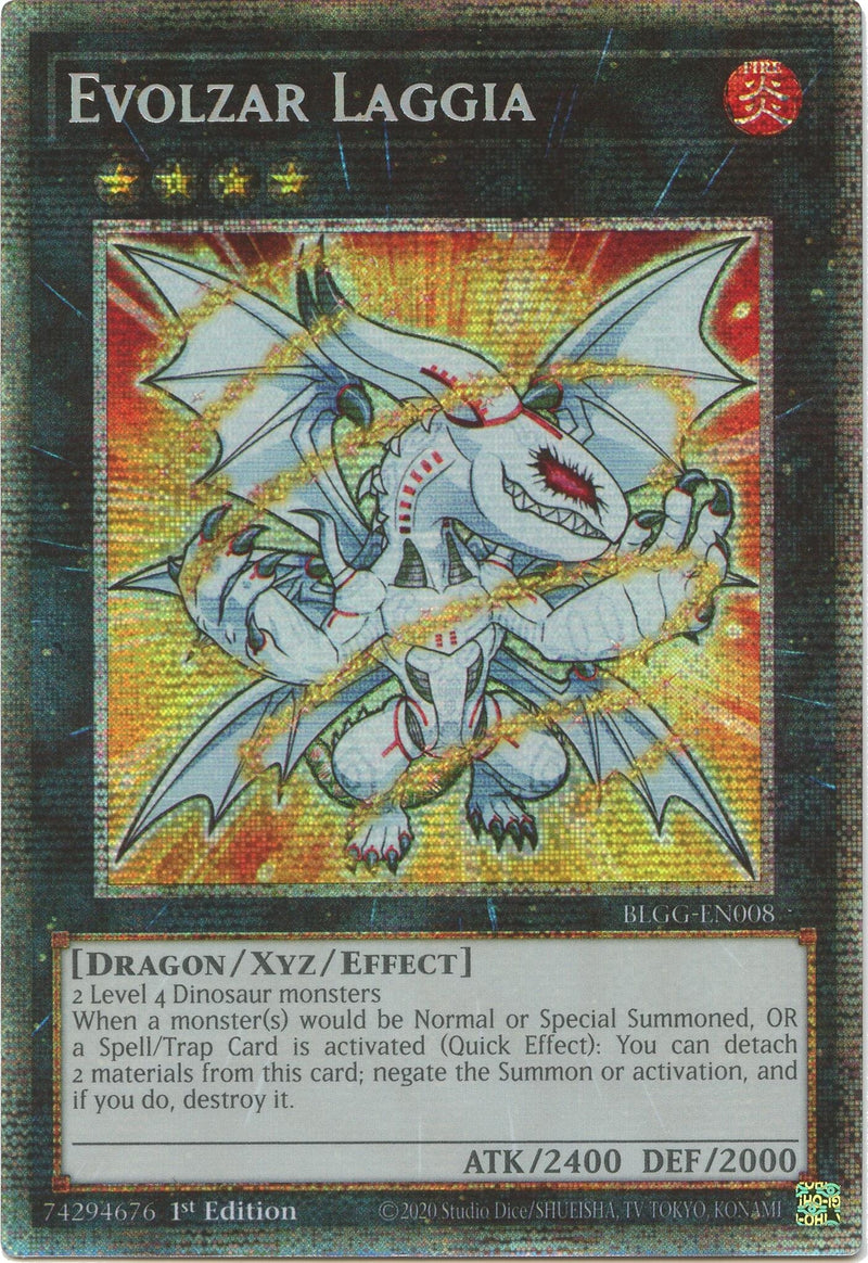 Image for Evolzar Laggia (Starlight Rare) (BLGG-EN008) [Battles of Legend: Glorious Gallery] - YuGiOh