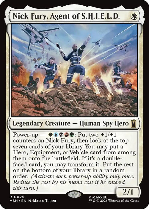 Image for Nick Fury, Agent of S.H.I.E.L.D. (25) [Marvel Super Heroes] - Magic: The Gathering