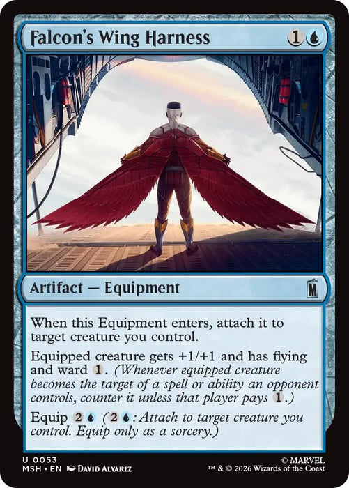 Image for Falcon's Wing Harness (53) [Marvel Super Heroes] - Magic: The Gathering