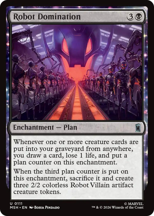 Image for Robot Domination (111) [Marvel Super Heroes] - Magic: The Gathering