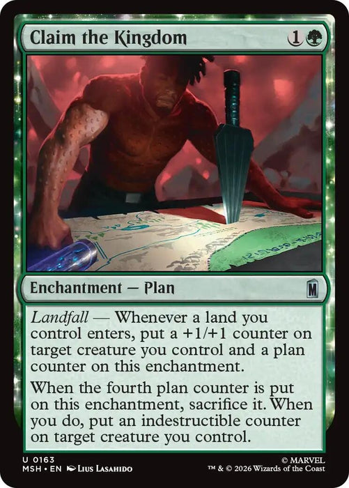 Image for Claim the Kingdom (163) [Marvel Super Heroes] - Magic: The Gathering