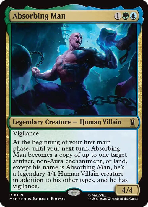 Image for Absorbing Man (199) [Marvel Super Heroes] - Magic: The Gathering