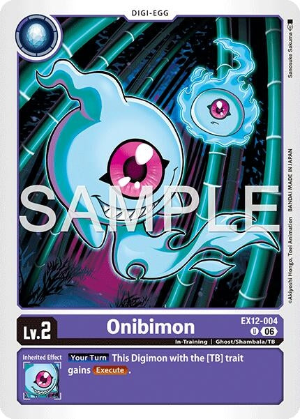 Image for Onibimon (EX12-004 U) [Digital World Shambala] {EX-12} - Digimon Card Game