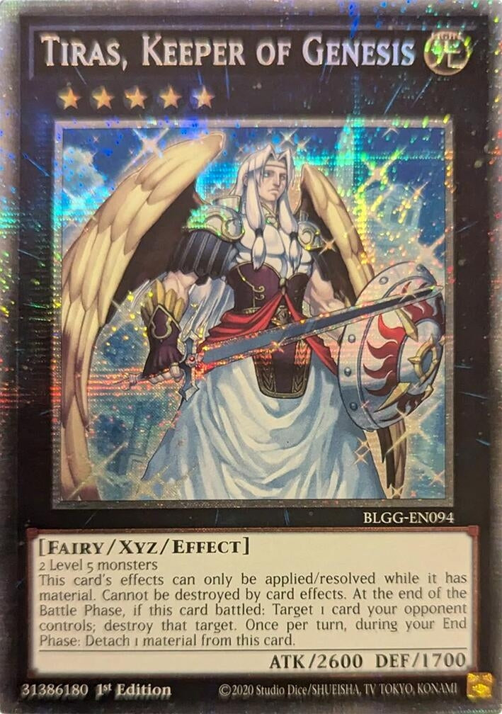 Image for Tiras, Keeper of Genesis (Starlight Rare) (BLGG-EN094) [Battles of Legend: Glorious Gallery] - YuGiOh