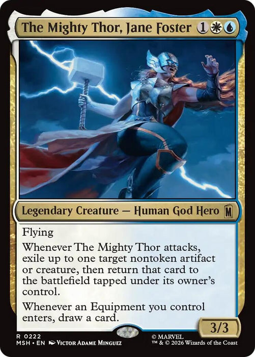 Image for The Mighty Thor, Jane Foster (222) [Marvel Super Heroes] - Magic: The Gathering