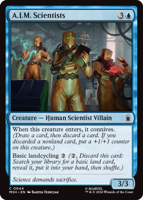 Image for A.I.M. Scientists (44) [Marvel Super Heroes] - Magic: The Gathering