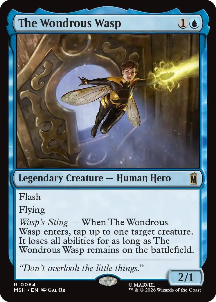 Image for The Wondrous Wasp (84) [Marvel Super Heroes] - Magic: The Gathering