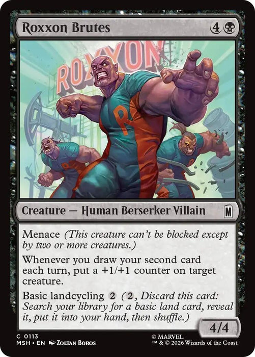 Image for Roxxon Brutes (113) [Marvel Super Heroes] - Magic: The Gathering