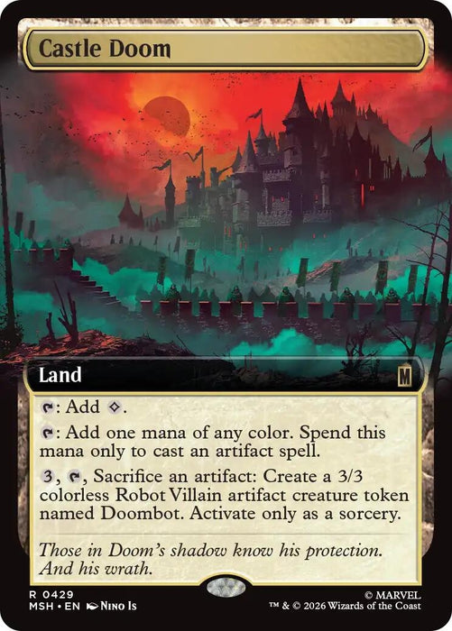 Image for Castle Doom (Extended Art) (429) [Marvel Super Heroes] - Magic: The Gathering