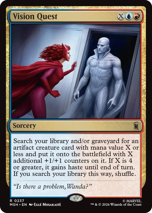 Image for Vision Quest (237) [Marvel Super Heroes] - Magic: The Gathering