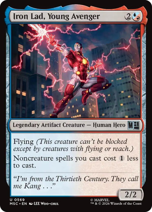 Image for Iron Lad, Young Avenger (569) [Commander: Marvel Super Heroes] - Magic: The Gathering