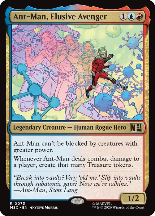 Image for Ant-Man, Elusive Avenger (73) [Commander: Marvel Super Heroes] - Magic: The Gathering