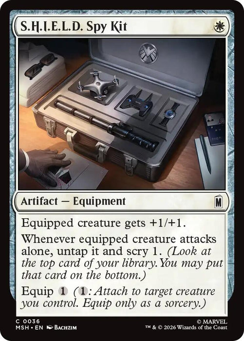 Image for S.H.I.E.L.D. Spy Kit (36) [Marvel Super Heroes] - Magic: The Gathering