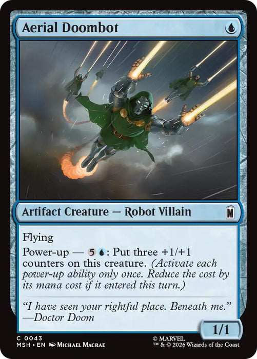Image for Aerial Doombot (43) [Marvel Super Heroes] - Magic: The Gathering