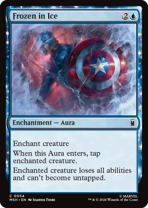 Image for Frozen in Ice (54) [Marvel Super Heroes] - Magic: The Gathering
