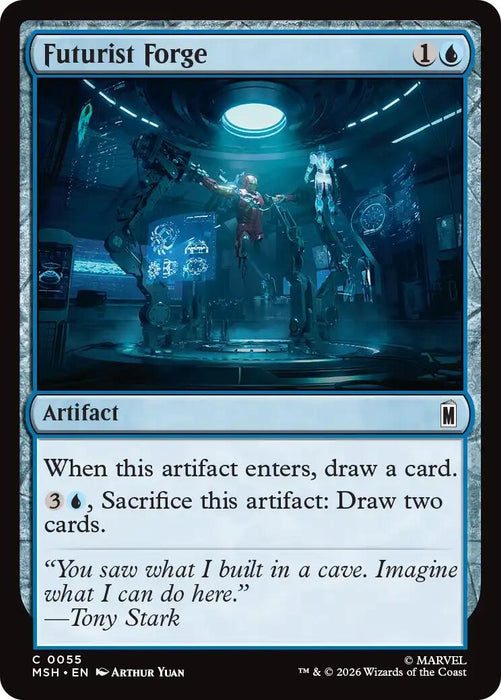 Image for Futurist Forge (55) [Marvel Super Heroes] - Magic: The Gathering