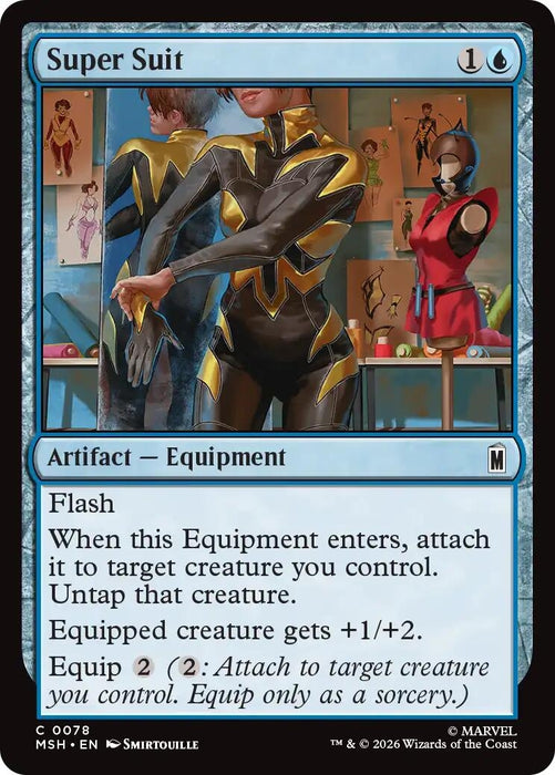 Image for Super Suit (78) [Marvel Super Heroes] - Magic: The Gathering