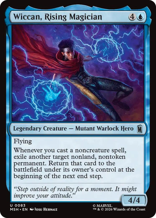 Image for Wiccan, Rising Magician (83) [Marvel Super Heroes] - Magic: The Gathering