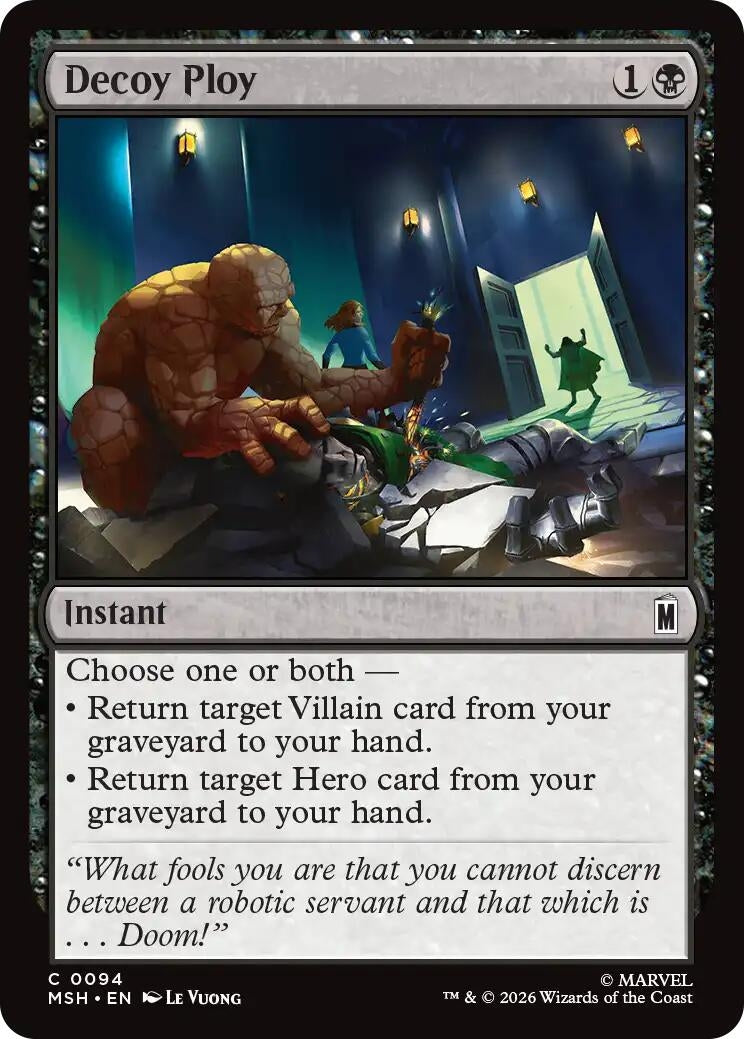 Image for Decoy Ploy (94) [Marvel Super Heroes] - Magic: The Gathering
