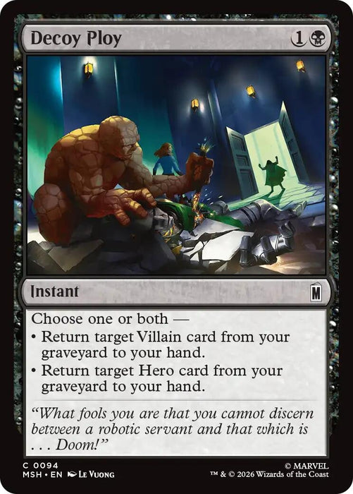 Image for Decoy Ploy (94) [Marvel Super Heroes] - Magic: The Gathering