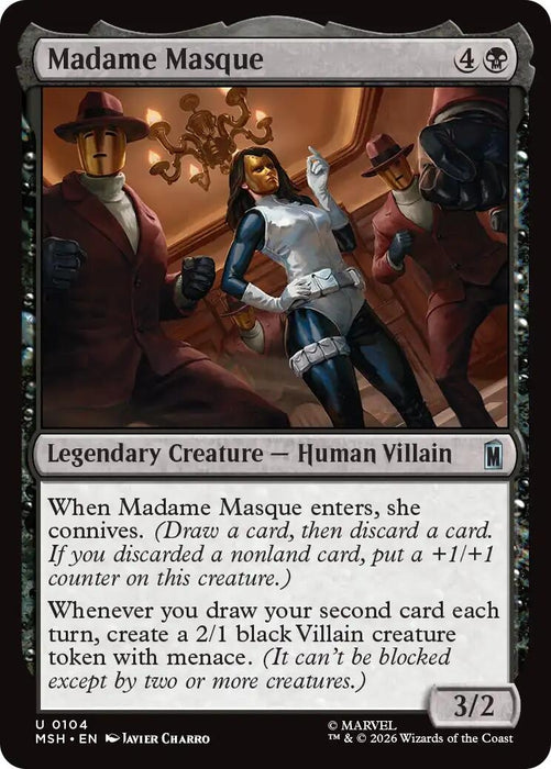 Image for Madame Masque (104) [Marvel Super Heroes] - Magic: The Gathering